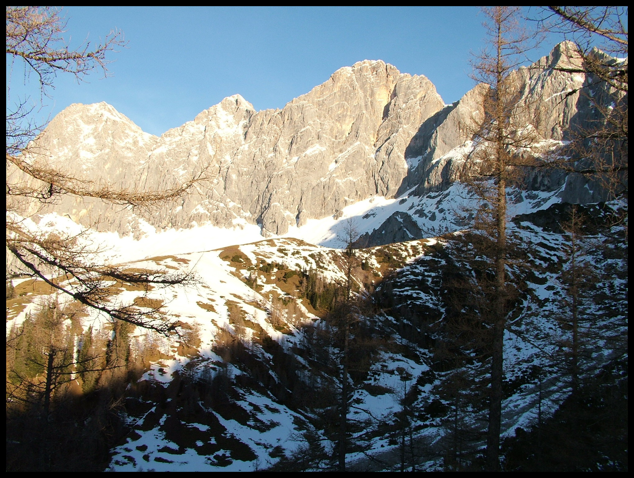 Dachstein jižní stěna